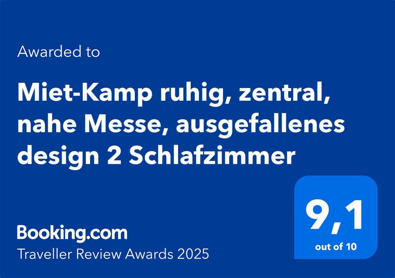 Miet-Kamp Ruhig, Zentral, Nahe Messe, Ausgefallenes Design 2 Schlafzimmer Berlin Eksteriør billede